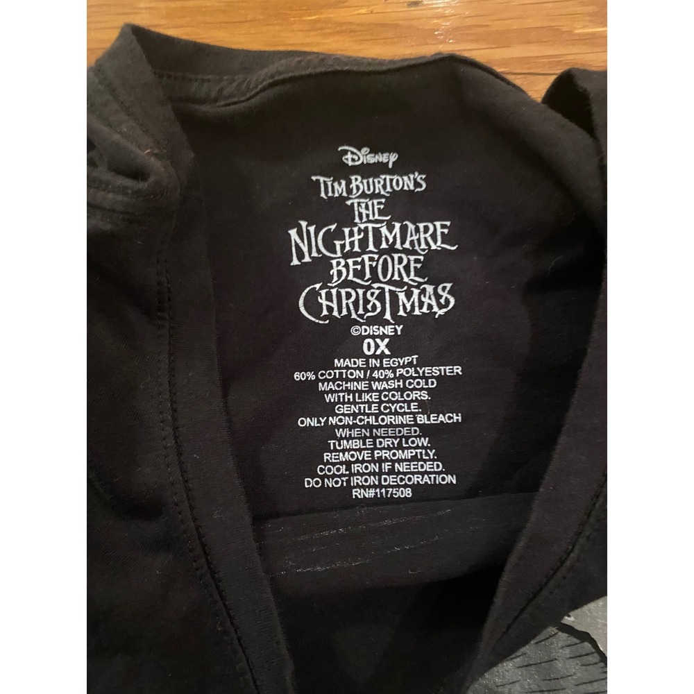 Disney Nightmare Before Christmas Tarot Card Lovers Graphic T Shirt - Picture 2 of 4